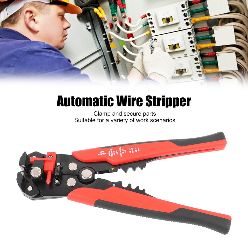 Automatic Wire Stripper 5 in 1 Cutter Crimper Peeling Pliers
