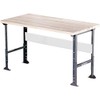 Shop Fox D2660 34-Inch Deep Workbench Leg,Grey,black