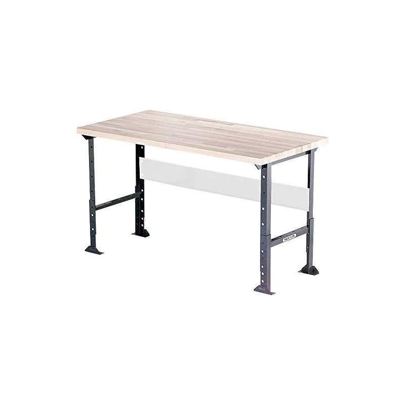 Shop Fox D2660 34-Inch Deep Workbench Leg,Grey,black