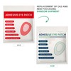 40PCS Adhesive Eye Patches for Adults Breathable Eyepatch Disposable Eye