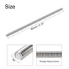 sourcing map Full Thread Rod 304 Stainless Steel Right Hand