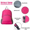 25L Lightweight Backpack, Foldable Large Capacity Nylon Hiking Daypack Rucksack,