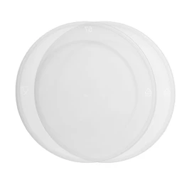 FALKENHORN Food Storage Lids for Large Cans - Set of 2 Diameter 99 mm - Reusable Lids for Canning Cans - Dishwasher Safe, BPA-Free, Polyethylene