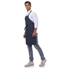 Chef Works Unisex Color Apron, Navy