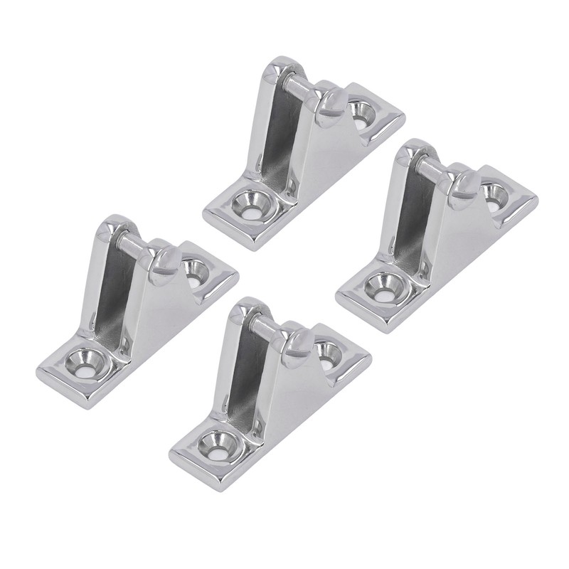 4Pcs Deck Hinge for Boat 316 Stainless Steel Top Mounting
