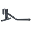 PVC-Coated Single Saddle Rack, Color: Black