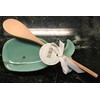 Two's Company 51282 Whale Spoon Rest with Spoon, Aqua