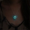 Cube Necklace, Glow in the Dark, Glow in the Dark