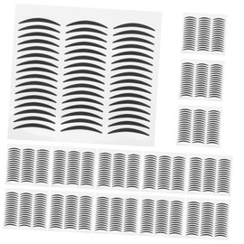 TOVINANNA 20 Sheets Double Eyelid Eyeliner Sticker Stickers Charming Non-Smudged Fashionable Eyeliner Non-Smudged Beautiful Double Eyelid Non-Smudged Double Eyelid Sticker Black Tape