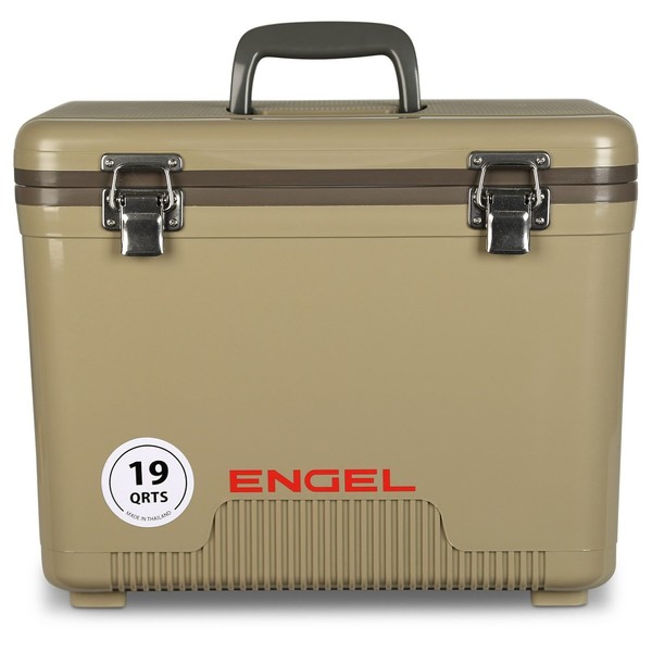 Engel UC19T Cooler/Dry Box 19 Qt - Tan, 19 Quart