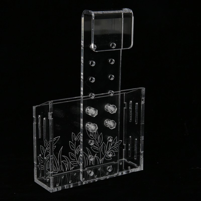 Aquarium Aquatic Planter Transparent Acrylic Fish Tank Hanging Water Plants