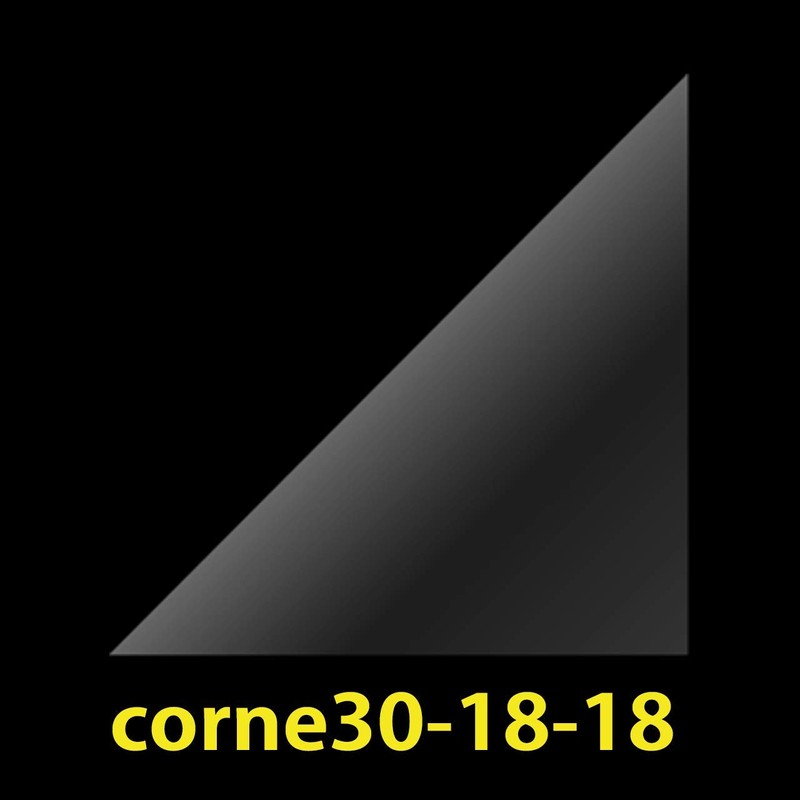 Icing Cookie For korune OPP Triangle Seat 180x180 [100 Sheets]