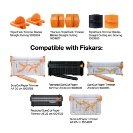 Fiskars BR5740 Blade Replacement High Profile, Orange, 2.3 x 2.3 x 2.1 cm