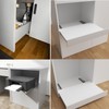 Undermount Drawer Slide Bottom Mount Pull Out Shelf Slides Full