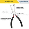 AltitudeCraft Electrical Disconnect Pliers 2-Piece Set, Includes Straight and 60°