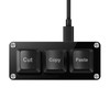Mini 3-Key Copy Paste Programmable Keyboard Hotswappable Mechanical Switch