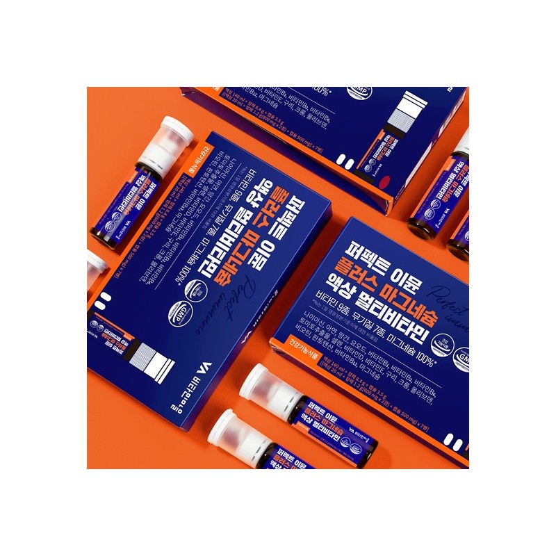 Vitamin Village Perfect Immune Plus Magnesium Liquid Multivitamin Immune Vitamin