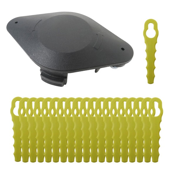 GRABOTE Latest Upgraded Trimmer Head with 20pcs Blades for Ryobi