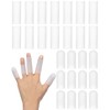 EORTA 30 Pieces Silicone Finger Cots Gel Finger Protector Gloves