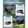 Automatic Fish Feeder Dispenser for Aquarium: 200ml Large Capacity Auto