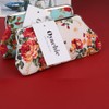 Oyachic 2 Packs Coin Purse Cell Phone Pouch Rose Pattern