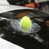 3D Simulation Tennis Break Glass Car Window Sticker, Baseball Broken