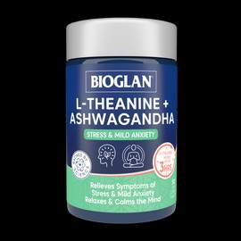 Bioglan L-Theanine + Ashwagandha 50 Capsules