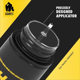 Chubby Gorilla Liquid Bottles 60 ml (Set of 5) - Stubby V3 Unicorn Bottle - 60 ml Dropper Bottle & Pipette Bottle - Child-Proof and Leak-Proof 60 ml Bottles for Oils and Liquid (Transparent)