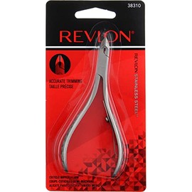 Revlon Half-Jaw Cuticle Nippers 1 Ea (Pack of 2) - Assorted Style