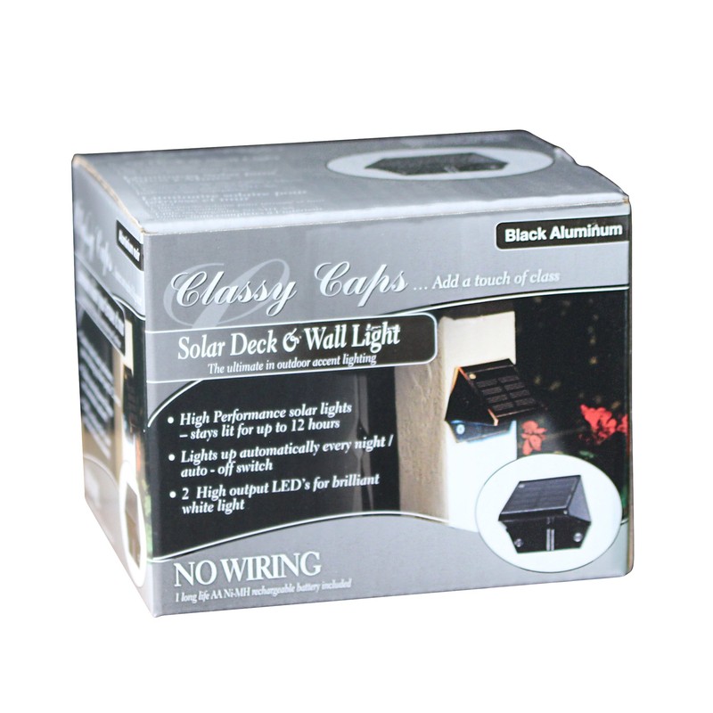 Classy Caps SL178 Deck and Wall Solar Deck & Wall