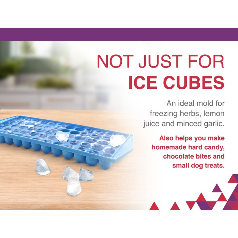 Arrow Mini Ice Cube Trays, 3pk - Durable, Break-Resistant Ice