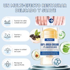 Crema Hidratante para Pies, Repara e Hidrata los Pies Secos y Agrietados, Exfoliating Moisturizing Foot Ointment, 40 ml (1)