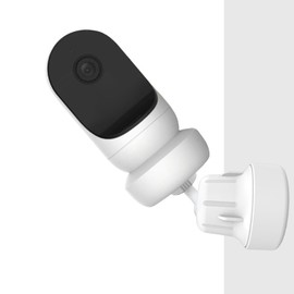 Derebir Adjustable Baby Monitor Wall Mount Compatible with Owlet Smart Baby Monitor Cam/Cam 2/ Cam Duo/Dream Duo 2 and Cameras with Standard 1/4 Threaded Hole. (Camera Not Included)