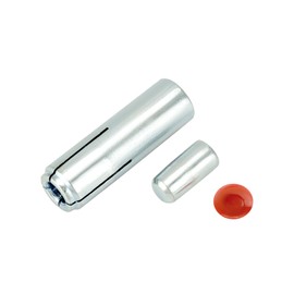 QWORK Drop-in Anchor, 50 Pcs 1/2"-13 Inner Female Thread Expansion Anchor, Zinc Plated Surface Drop in Anchors for Solid Concrete(Only)