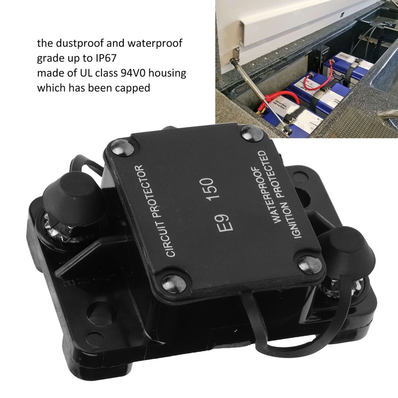Circuit Breaker 32V 150A Auto Reset Power Protect Breaker for