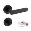 Beschläge Hamburg Door Handles Saturn 07Z SM Door Fitting Matt,