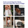 SUNNY BIRD Foldable Insulated Lunch Bag Leakproof Thermal Lunch Box