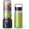 Portable Blender 17oz, USB-C Rechargeable Personal Smoothie Maker with 8