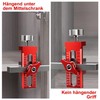 2-in-1 Adjustable Cabinet Door Mounting Aid: Robust and Easy Cabinet