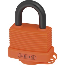 Abus 70AL/45mm Aluminium Padlock Orange