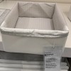 IKEA BAXNA Organizer Gray/white 7 ¾x10 ¼x4" 704.743.64