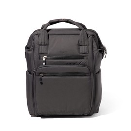 Baggallini Chelsea Laptop Backpack, Black Puff