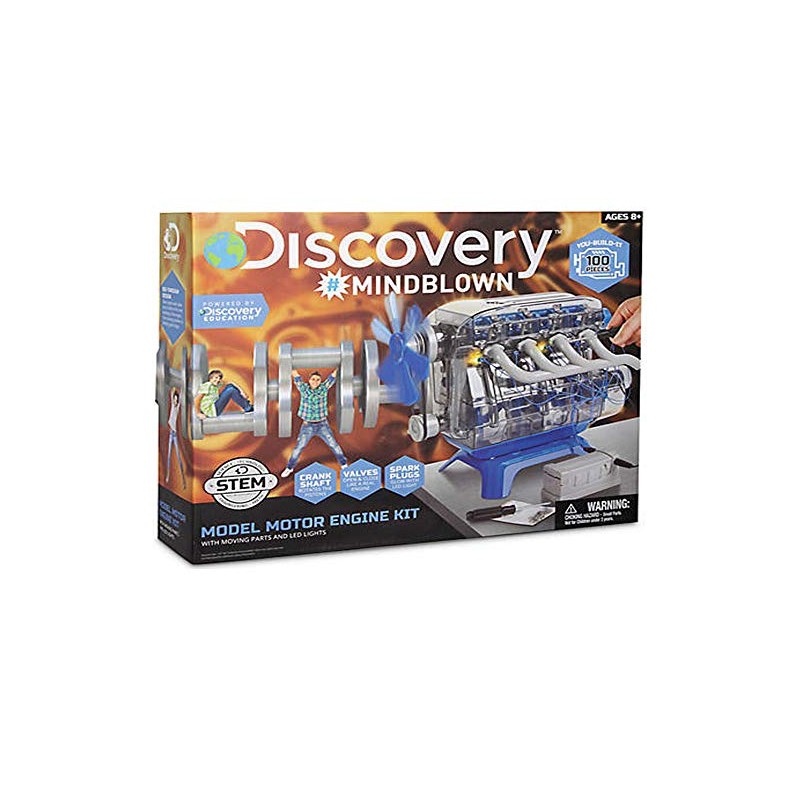 Discovery Mindblown STEM Model Motor Engine Kit