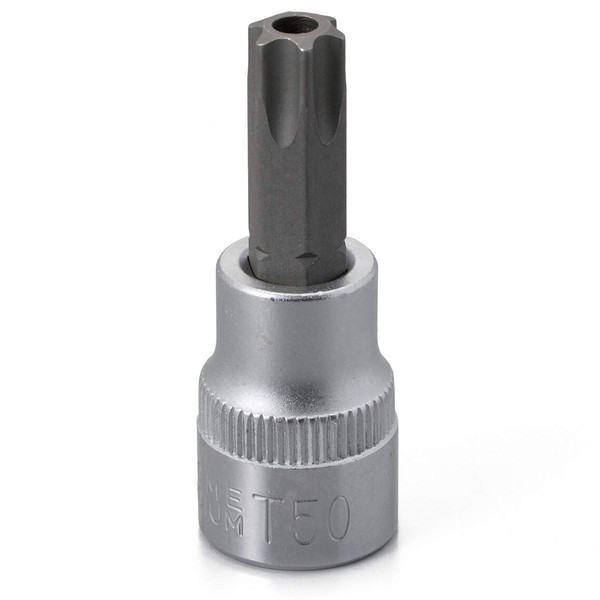 Daytona T-50H Motorcycle Tool Hexalobura (Tolx with Pin) Socket, Prevents