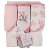 Buttons and Stitches Baby Infant 3 Pack Hooded Towel