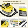 Steam Cleaner,15s Heat-Up,1.6L Tank,3-Level Adjustable Handle,2500W Steamer for Cleaning,Portable Steamer