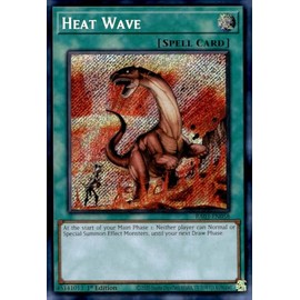 Heat Wave (Secret Rare) - RA03-EN058 - Secret Rare - 1st Edition
