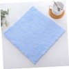 FOMIYES Coral Fleece Facial Makeup Remover Cloths 10pcs Soft Microfiber