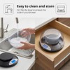 Smart Weigh Digital Kitchen Scale with Removable Bowl – 11lb/5kg