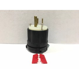 COOPER CWL620P Cooper Plug, 2P-3W, 20A 250V, L6-20, Leviton/Hubbel  2321